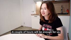 I'm going to have sex now, can you leave?