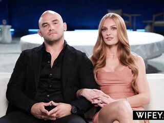 WIFEY Glamorous Redheaded Hotwife Jessi Rae Takes Each Inch Of Jason Luv's BBC