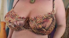 Horny milf with hairy pussy does it herself with big dildo and gets caught