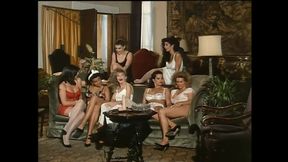 Hard vintage orgy for nasty sluts!