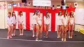 Blonde Secretary's Wet Passion – Mind-Blowing Double Blowjob!