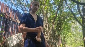 Anastasia Mistress outdoor fuck strapon anal