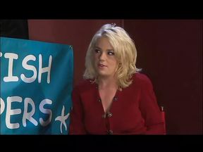 Blonde exotic dancer deepthroats and gets fucked