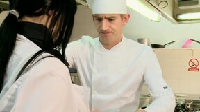 ”Anastasia Is Getting Messy In The Kitchen”