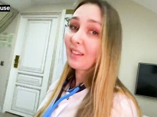 Private clinic patient fucked married nurse in twat and ass. ...tly, you mixed up the hole, and secondly, I've a husband!