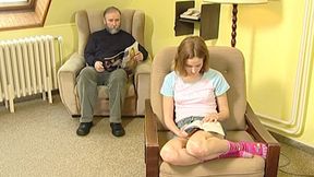 Grandfather seduces his granddaughter's girlfriend