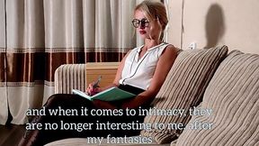 Anal domination of a submissive therapist