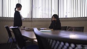 Bride-to-Be office hottie, Makoto &amp; Makoto Toda, submitting to [star-765]'s dominatrix demands