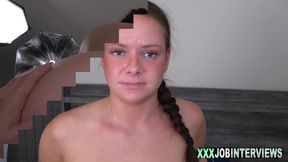 Chunky Normie Amateur Swallows Anal Creampie