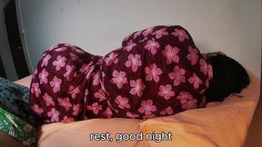 Step Mom Shared Bed with Step Son While Her Husband Is Working - Leyne Rodriguez