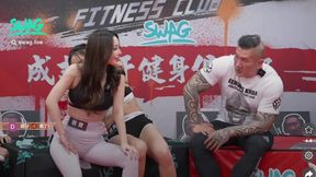 Asian Adult Live Streaming, Sexy Competitions in the Gym.