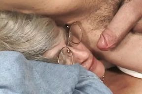 Granny got destroyed in hardcore gangbang