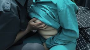 Viral security guard and nurse meet together at hotel