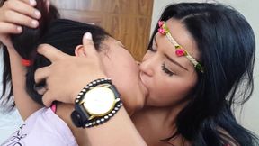 Hot and Sexy Lesbian Kisses