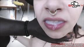 ”Homemade Amaetur Gangbang With Skinny German Teen”