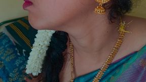 Chennai college teacher Deep lip kiss in bed