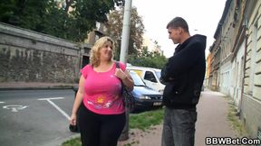 Hot blonde fatty nailed hard by horny dude