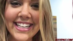 Amber Peach Gets Her Giant Juicy Booty Worshiped