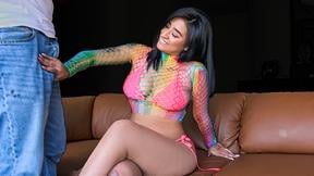 ”Big Tits Latin Deep Throats Huge Cock”