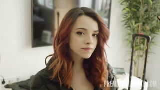 PremiumBukkake - Ohana Petite swallows 59 huge mouthful cumshots