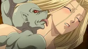 Maiden valkyries get their virgin pussies defiled by hentai demon cocks