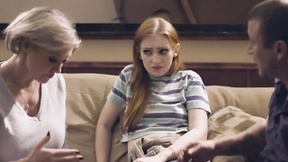 ”Taboo 4some with nasty stepmom & new family member”