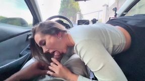 Scarlet Benz In I Fuck A Stranger In His Car Because He Offers To Take Me Home