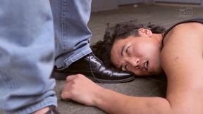 Mouthful of MILF's Jizz in Japanese Shower Threesome