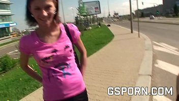 Publicly fucked Czech MILF on the street