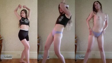 Dance & Strip from velvet shorts and crop top to Havana by Camilla Cabello