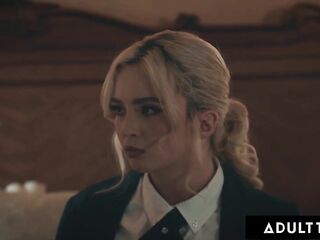 ADULT TIME - Stepbrothers three-Way Prank Inexperienced Virgin Lexi Lore With A Spirit Board! DOUBLE CREAMPIE