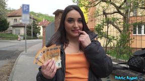 Martin Gun’s Italian Brunette Passion in Public