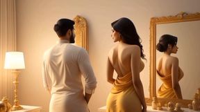 DESI COUPLES EXTREME ROMANCE TEMPTED HIM TO CUM INSIDE HER PUSSY