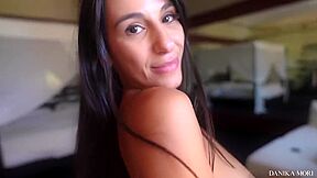 Face Plowed My Red-hot Dark-haired Neighbour - She Gave Me Snatch And Backside And Slurp My Spunk