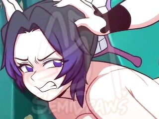 Anal slayer: Shinobu anime animation