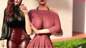 Big-titted blonde MILF friend gets fucked in the pool