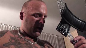 A slim German teen loves getting punished by her master