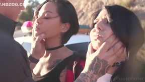 Honey Gold And Gina Valentina - Teenage Girls Arrested For Vandalism