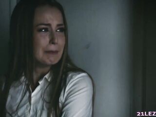 daughter watches her Mom and her Teacher