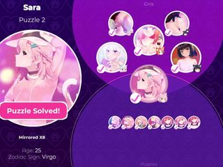 Desnudando a mis waifus (Mosaique Neko Waifus two) #1