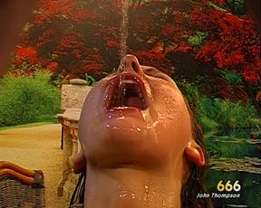 Omg! Brunette with Big Tits Gets Fucked by Group in Intense Orgy - John Thompson Style