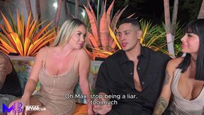 Cuckold Boyfriend Fucks a Friend Behind His Girlfriend's Back - Max Betancur &amp; Tatiana Alvarez