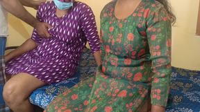 Hot threesome fucking