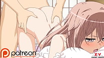 Blonde Anime MILF Gets Hardcore Bareback Anal Sex & Big-Cock Pleasure