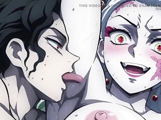 Her Body Shook, Her Eyes Rolled, His Cum Filled ( AI Generated )