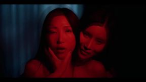 slutty Japanese babes Emiri & Maria Nagai mindfucked by Josephine Jackson in vampire lezdom threesome