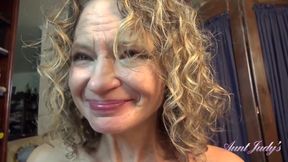 Your Horny Mature Stepaunt Tia Sucks Your Cock POV