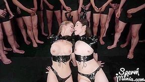 Sticky Bukkake Chicks - Mary Popiense And Haruka Suzuno - Lucie Theodorova