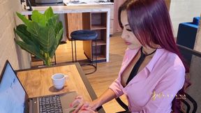 Horny Teacher Squirts in Mariana Martix's Mouth