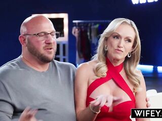 WIFEY Golden-haired MILF Holly Gets Filled By BBC As Hubby Films